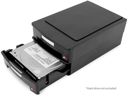 NewerTech StoraDrive™ for storing bare hard drives 
