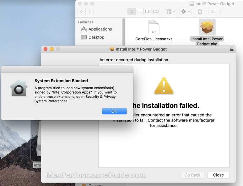 macOS High Sierra Blocks install of system extensions by default