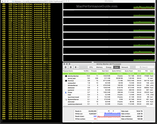 diglloydTools IntegrityChecker not using all CPU cores — faster drive needed