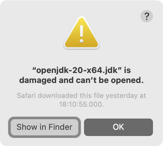 Erroneous (wholly FALSE) Apple security message